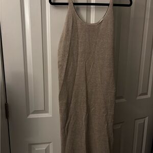GAP Beige linen/cotton Vintage dress A00312